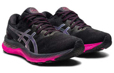 ASICS Wmns Gel Nimbus 23 Black Pure Silver 1012A885-004 | eBay