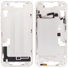 Mid-Frame Housing W/ Power  Volume For iPhone 14 US Aftermarket  Starlight 