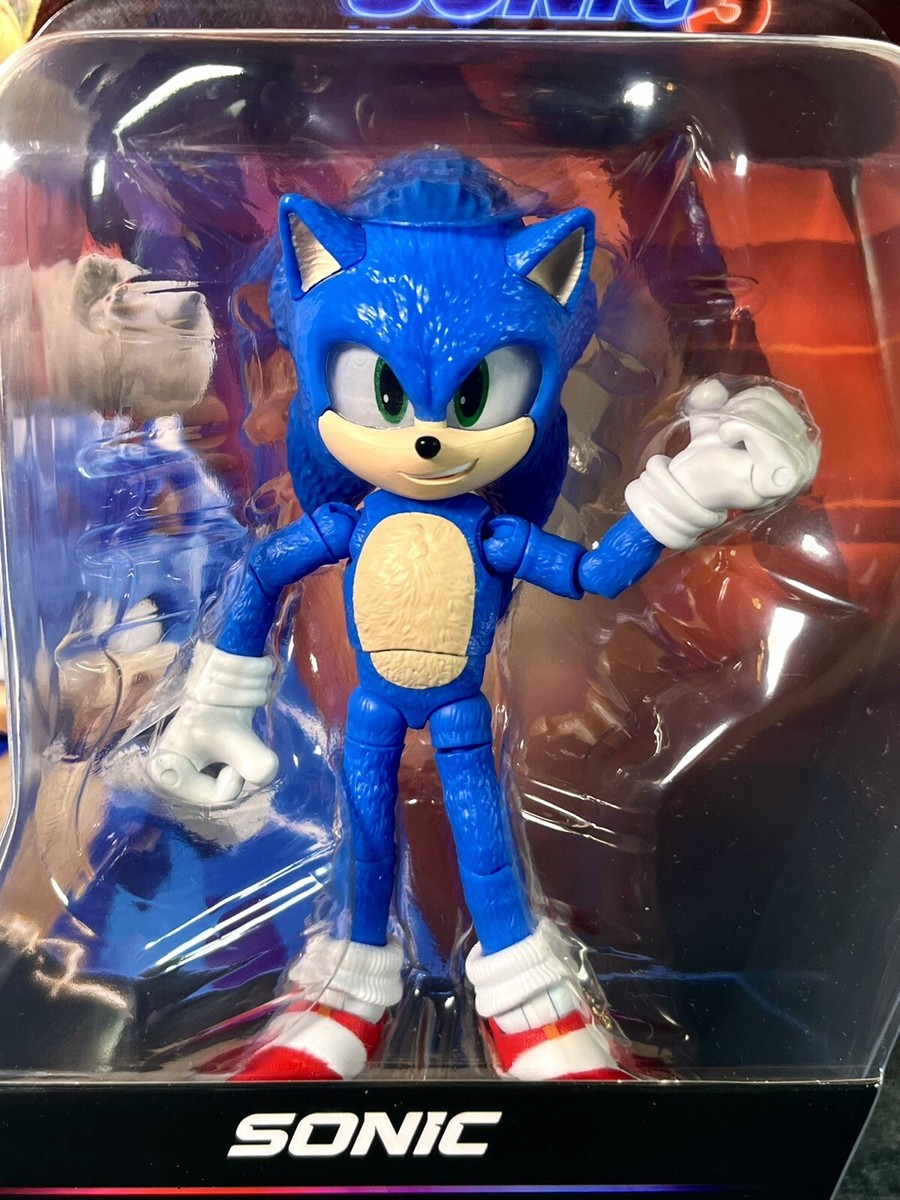 ソニック アクションフィギュア jakks Pacific　映画 2024 JAKKS Pacific - Sonic the Hedgehog 3 (Movie) - SONIC
