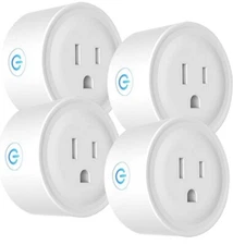 Deco Gear 4 Pack WiFi Smart Plug (Compatible with Amazon Alexa & Google Home)