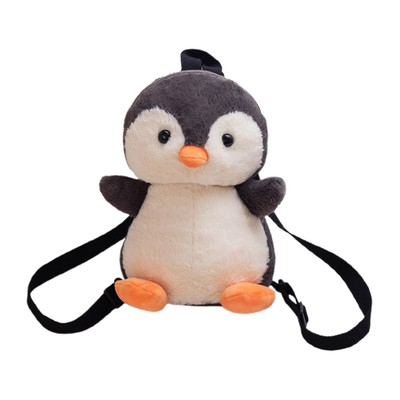 1pc Animal Penguin Shape Funny Cute Doll Backpack for Girls Boys Kids