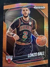 2024-25 Panini Prizm Black - Lonzo Ball, Lonzo Ball #102 Basketball Prizm /225