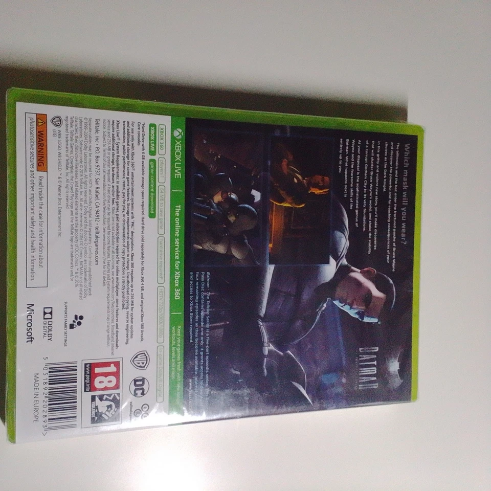 Batman-A Telltale Games Series (Season Pass Disc) - ⚡ VERSAND - NEU - Xbox 360 - Bild 2 von 4