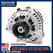 Alternator Fit Ford F-150 2012-2017 3.5l 3.7l 200 Amp 12v Cw 6-groove Pulley
