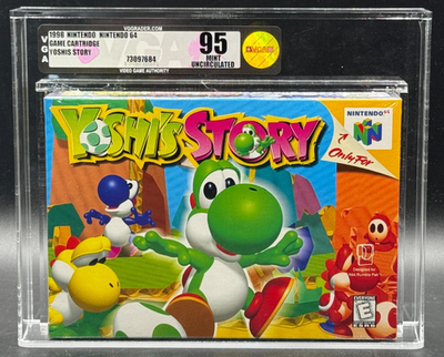 Yoshi's Story Nintendo 64 N64 Factory Sealed New VGA 95 Mint