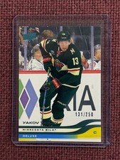 2025-26 Upper Deck #85 Yakov Trenin - Series 1 - Wild - Blue Deluxe /250