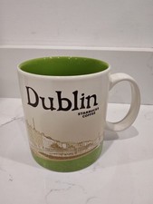 Starbucks Dublin Global Icon Mug 2012 Collector Series Coffee Cup w/ SKU 473ml
