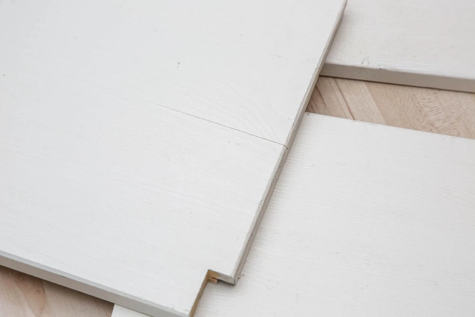 4x Stück IKEA Ivar Regalboden Regalbrett 42x30cm - Kiefernholz - weiß lackiert - Bild 3 von 4