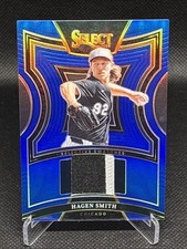 2025 Panini Select Baseball Hagen Smith Blue, 2 Color Swatches Patch /49 🔥