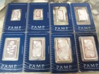 Pamp Suisse (8 bars) silver bars 0.999 (2.5g, 5g, 10 g, 20g, 1/2oz, 1oz, 50g)