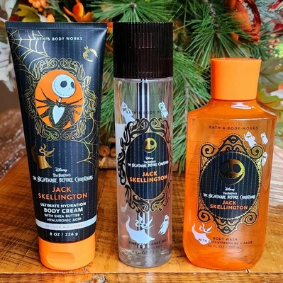 DISNEY Nightmare Before Christmas JACK SKELLINGTON ~Bath Body Works YOUR CHOICE