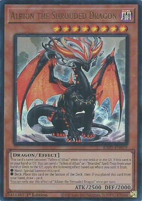 Albion the Shrouded Dragon | RA05-EN019 | Ultra Rare | Rarity Collection 5