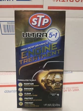 STP Ultra 5 in 1 High Performance Engine Anti Wear Oil Treatment 16 Oz