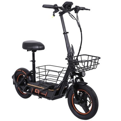 E-Scooter 14'' Klappbarer Elektroroller 600W 36V/10Ah Maximum Speed 35km/h