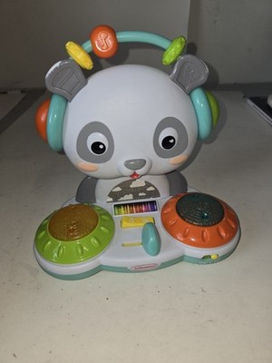 Infantino Spin & Slide DJ Panda - 16 Songs, Busy Beads for Fine Motor Skills  Cp