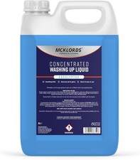 Commercial Concentrated Washing Up Liquid - Eucalyptus - 5 Litre 3.30 per litre