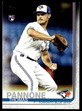 2019 Topps Update Thomas Pannone #US239 Rookie Toronto Blue Jays