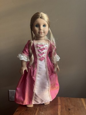 American Girl Doll Elizabeth Cole, Felicity's Best Friend Colonial Retired 18''