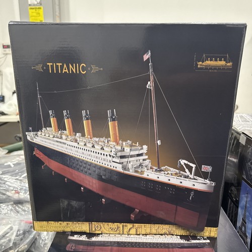 Titanic Icons Mock High Quality Building Blocks 10294 Set Bricks Toys 9090 Pc