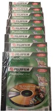 Fujifilm PhotoDisc CD-R 700MB Pack of 10  UV Protection  x10 NEW DISCS SEALED