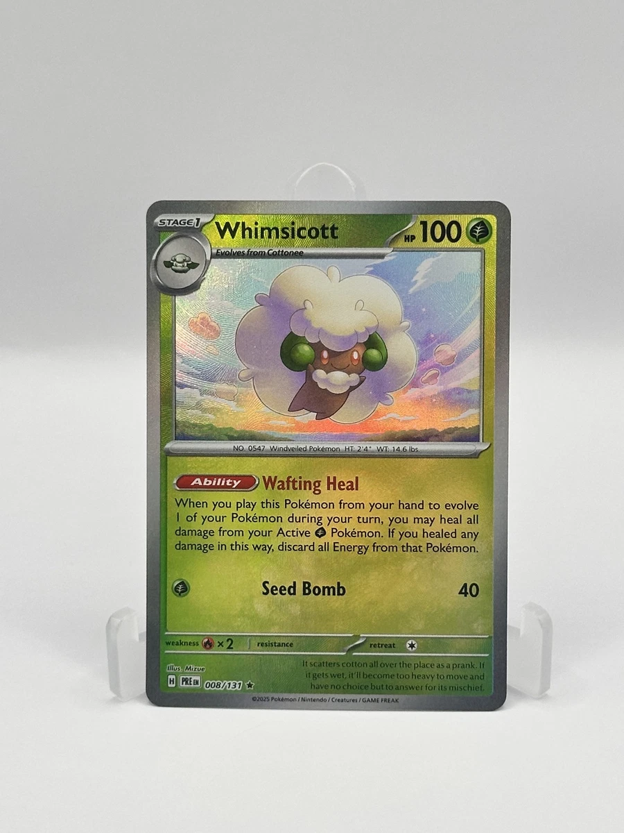 Whimsicott Pokmon TCG Cards for sale | eBay Whimsicott Pokmon TCG Cards for sale | eBay