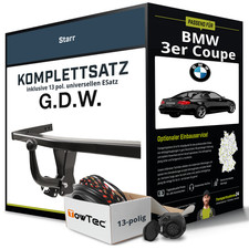 Anhängerkupplung starr für BMW 3er Coupe +E-Satz NEU