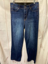 Curve Appeal Women's Size 30 9-10 Blue Jeans