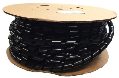 Panduit Weather-Resistant Polyethylene Black Spiral Wrap 100' x 1'' T100F-C0 NOS