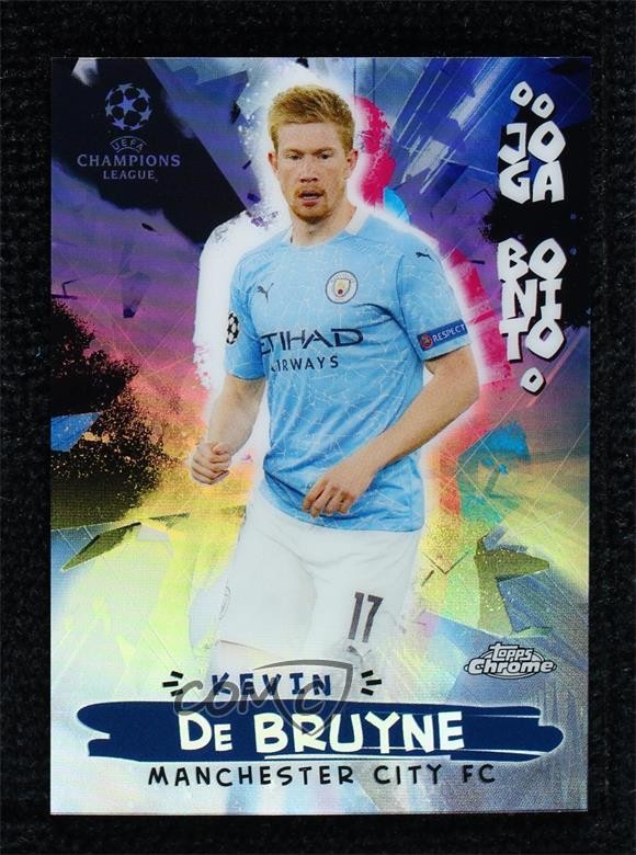 2020-21 Topps Chrome UCL Joga Bonito Kevin de Bruyne #JB-6 05q7