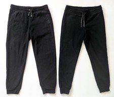 Lot of 2 Athletic Works Girls Fleece Pants Jogger Sweatpants Size M 7-8 Black
