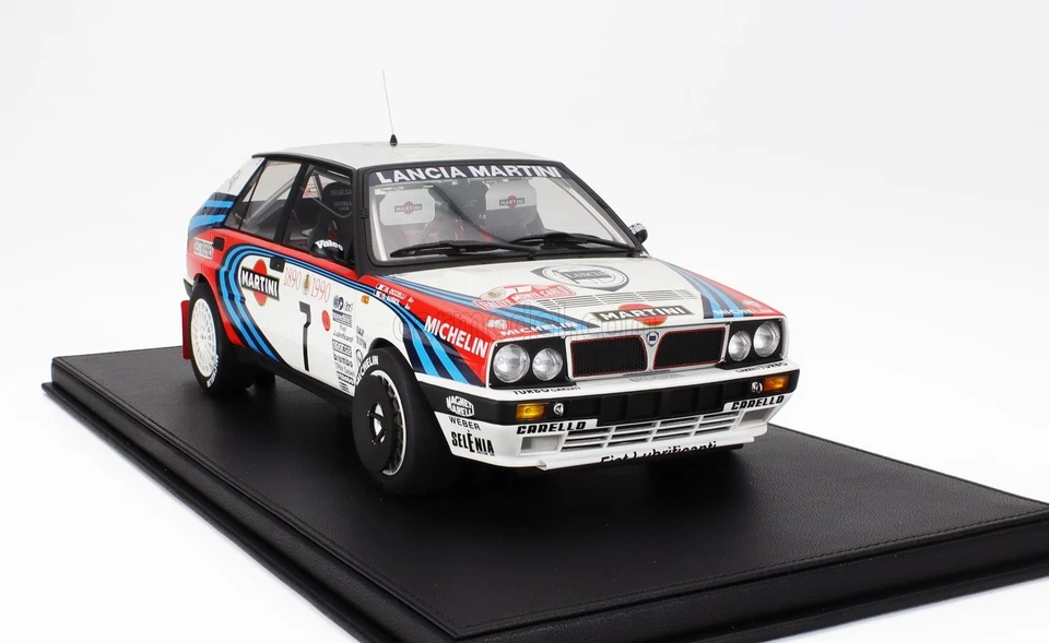 MODELLINO AUTO STATICO TOPMARQUES LANCIA DELTA AURIOL RALLY MONTECARLO 1990 1/12 - Immagine 4 di 4