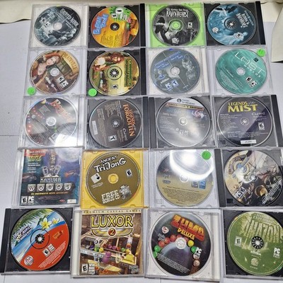 Lot Of 20 vintage Windows PC computer games discs #2