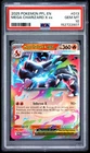 2025 POKEMON PFL EN-PHANTASMAL FLAMES #013 MEGA CHARIZARD X EX PSA 10