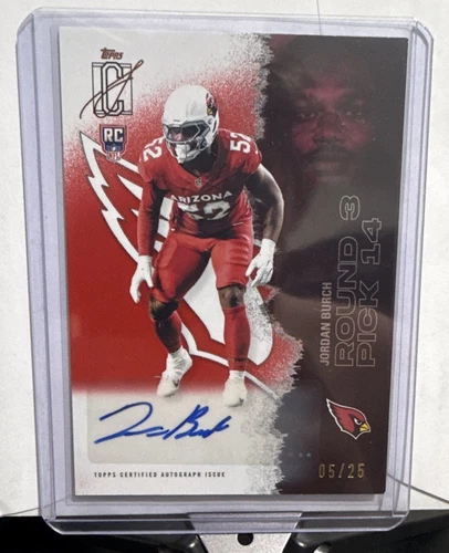 2025 Topps Signature Jordan Burch Rookie Class Autographs (RAW)