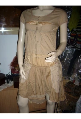 MARITHE & FRANCOIS GIRBAUD : robe modele « Saharam » neuve valeur 590€ sable - Photo 1/4