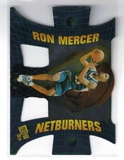 (2) Ron Mercer 🏀 Cards  / 97 Press Pass Net Burner #NB2 / 98 Bowman Best Fusion