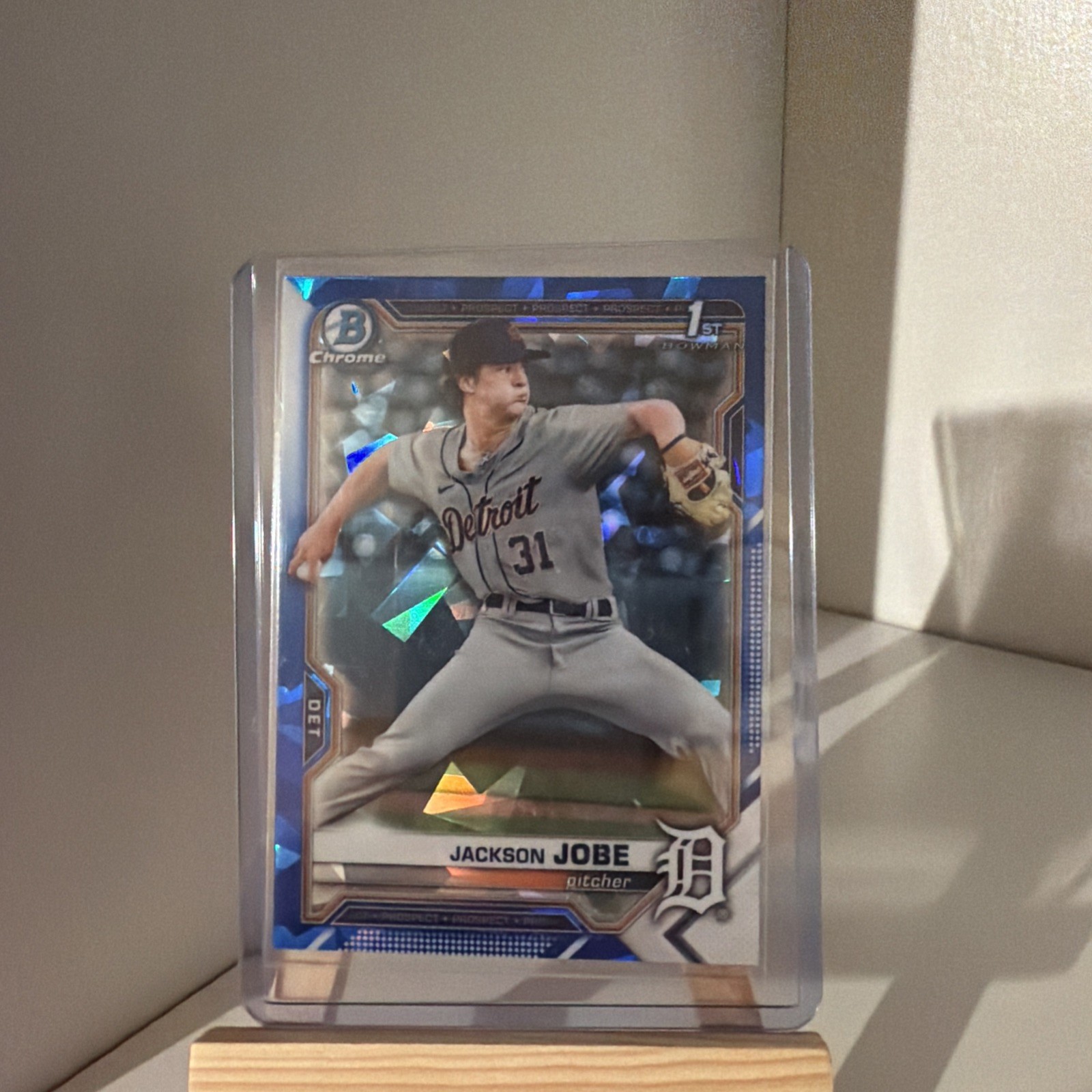 2021 Bowman Chrome Draft Sapphire Edition - 1st Bowman Jackson Jobe #BDC-69 (RC)