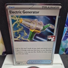 Electric Generator 170/198 Play! Prize Pack Series Pokémon TCG Cosmos Holo