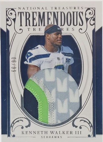 2025 Panini Revolution Kenneth Walker III #74 HOLO RED 11/35 Super