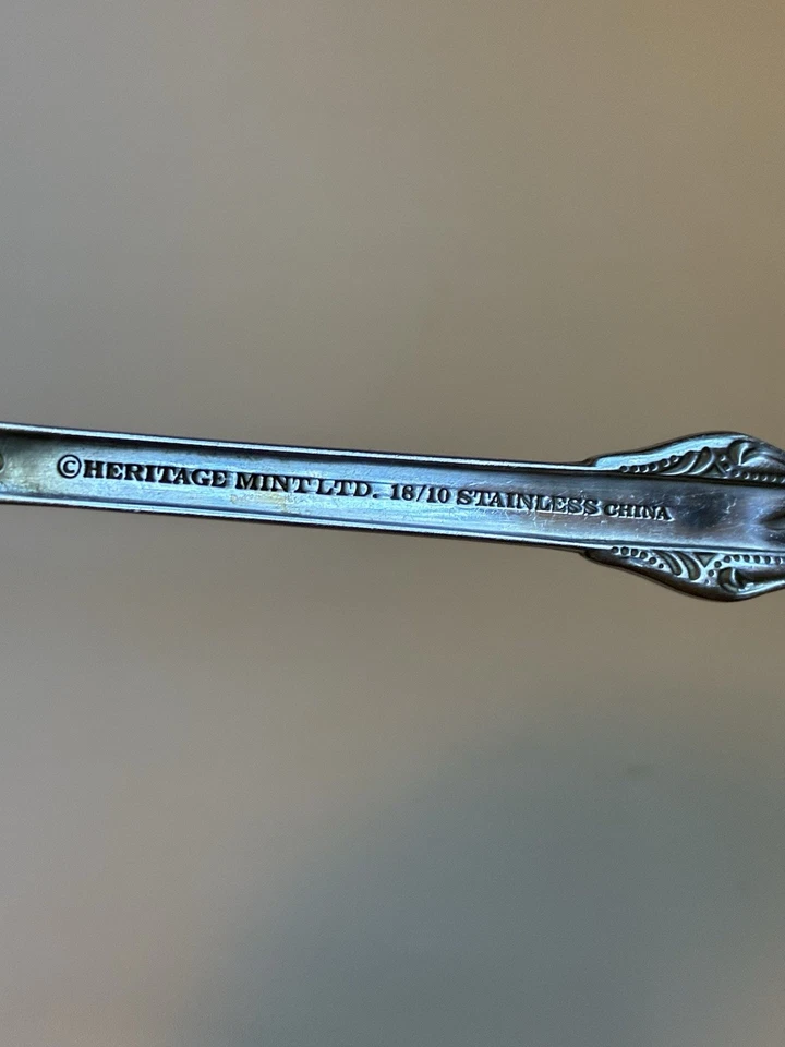 Lote 3 cucharas de cubiertos de acero inoxidable Heritage Mint Ltd ROYAL ALISTER 18/10 sopa té Foto 4 de 4
