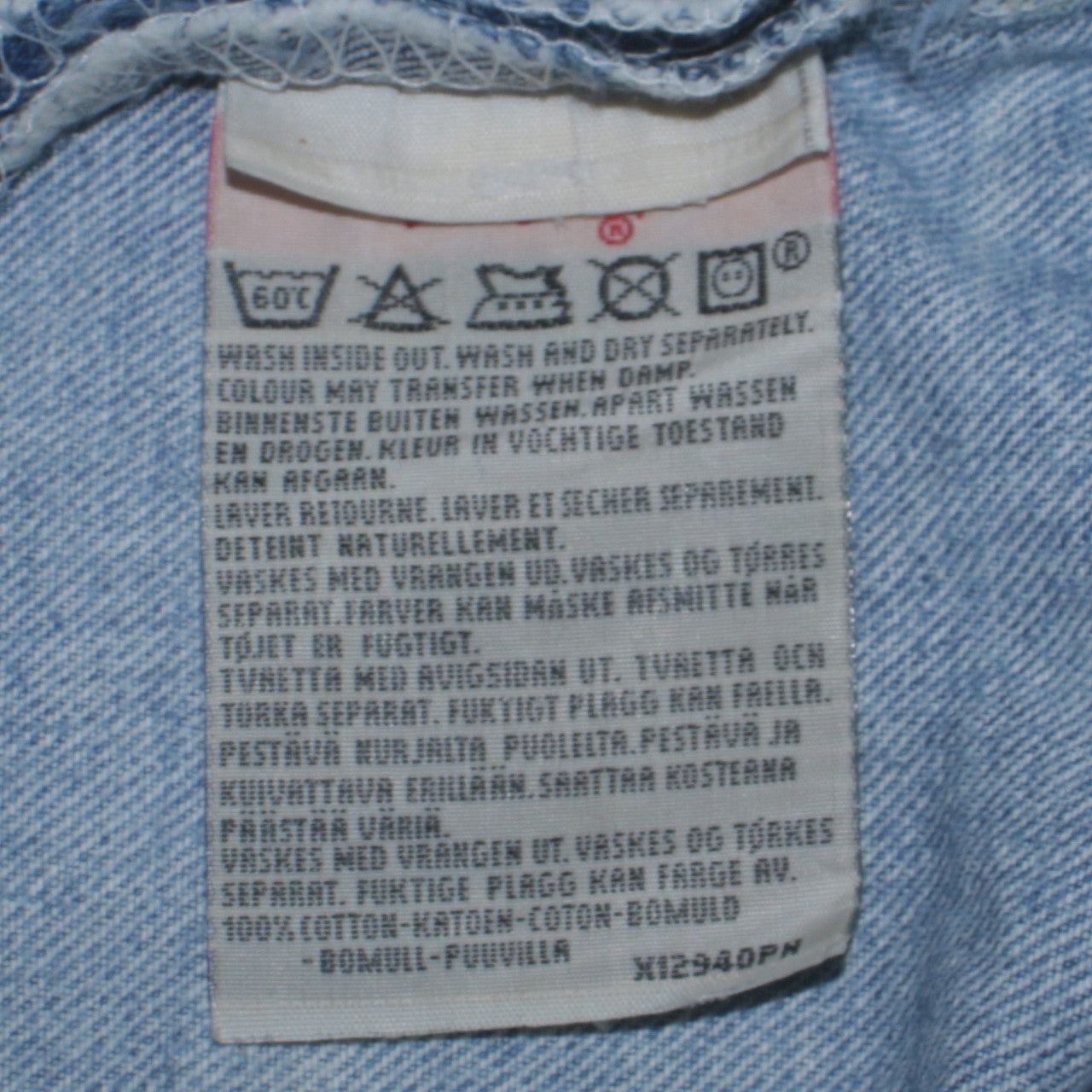 Levi Strauss &Co Blue Trousers Mens image 8
