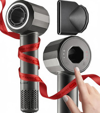 BIZOND Ionic Hair Dryer for Women and Men, Professional Premium Quality Gray