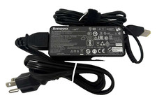Genuine Lenovo ADLX45DLC3A 45W Laptop Charger AC Adapter 20V 2.25A Slim Tip