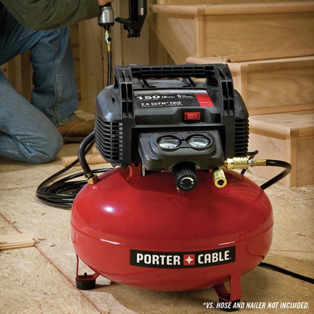 Porter-Cable PXCM2002.COM 6 gal 150 PSI Electric Pancake Air Compressor New