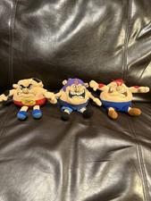 Silly Slammers Wrestlers lot Of 3 Buzzsaw, Bronx Bomber, And Bruiser, 1990s