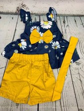 Infant Baby Girls Summer Spring Outfits Fly Sleeve Ruffled Bowknot Camisole Tank