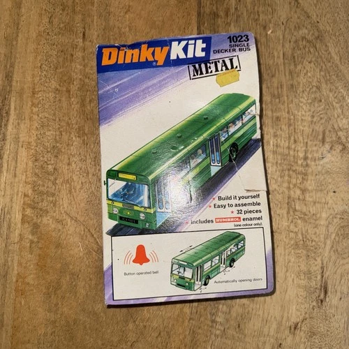 Dinky Kit 1023 Single Decker Bus In Original Box - used / opened / incomplete