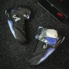 Nike Air Jordan 5 Retro Awake NY Black Racer Blue Jordan 5 Men's DV4982-004