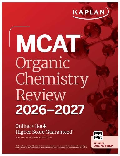 MCAT Organic Chemistry Review 2026-2027 by  Kaplan Test Prep - 9781506297477