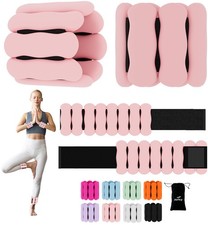 Adjustable Ankle Weights for Women Men 1lb*2 Weighted Pilates Wrist Weights S...